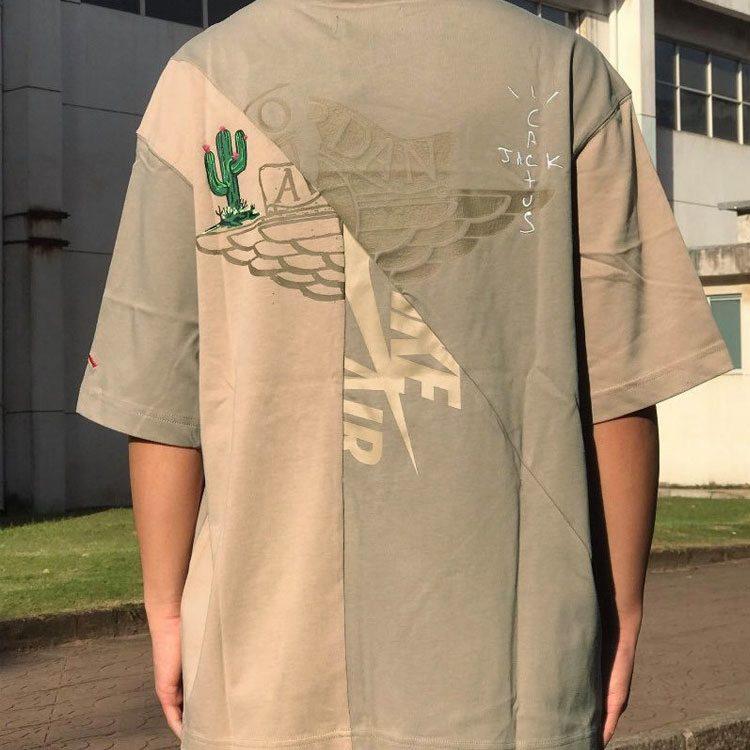 Travis Scott Cactus Jack X Jordan T Shirt Asia Sizing CW3168-247