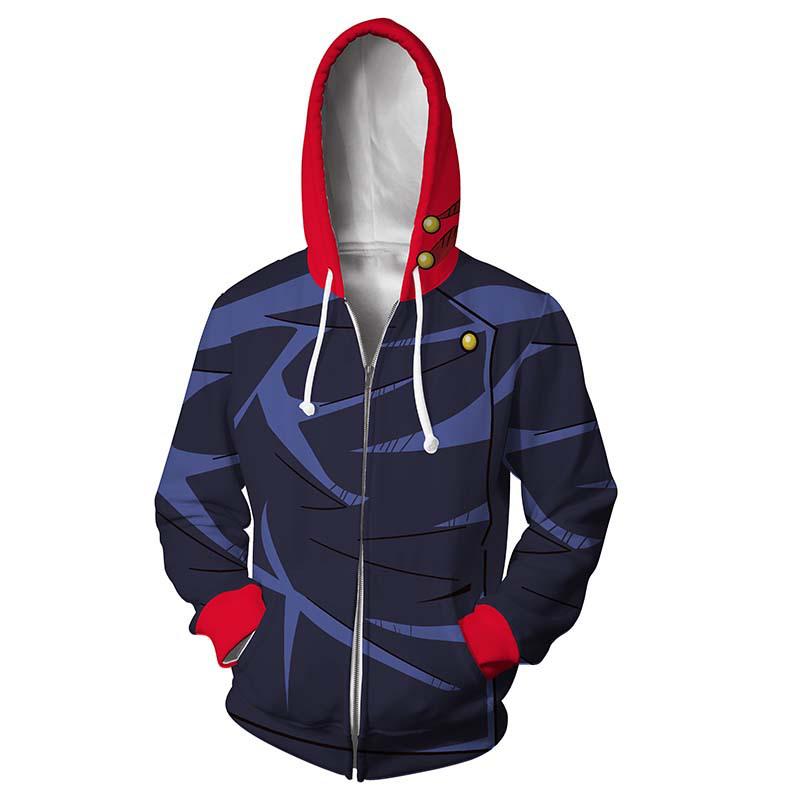 Jujutsu Kaisen 3D Print Anime Men's Hooded Sweatshirt