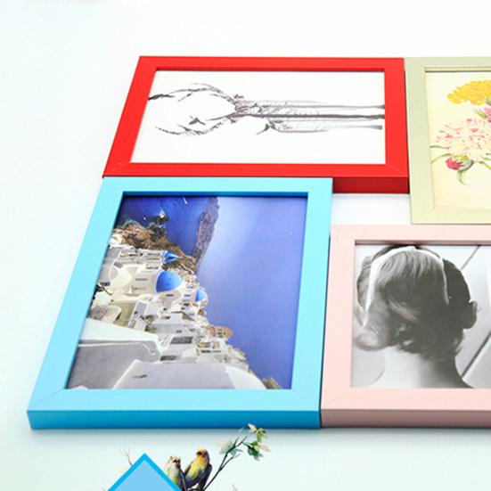 1 Set 5 Zoll Fotorahmen Patchwork Wasserdicht Verdickt Dekoratives Schaumstoff Wandbehang Foto Display Rahmen Haushaltsartikel