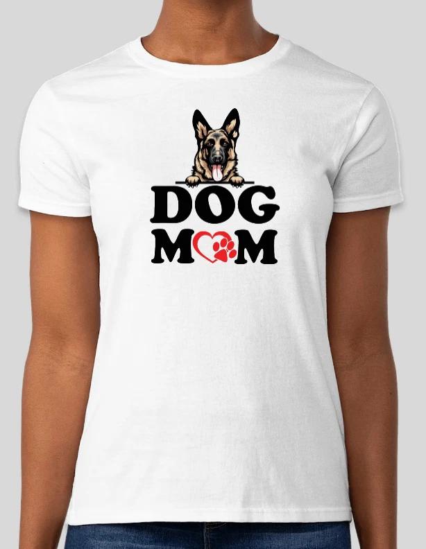DOG MOM German Shepherd GIFT T Shirt Size Tshirt T-Shirt XXL