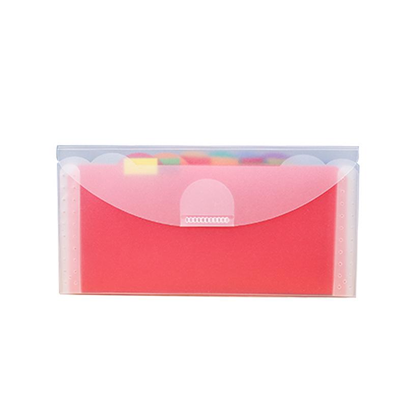 13-Grid Accordion File: Portable, Multi-Layer Rainbow Document Storage Bag