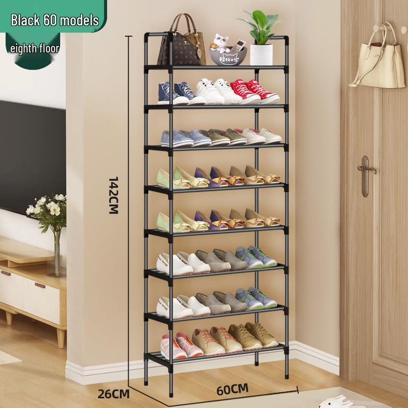 Multi-Layer Metal Shoe Rack Cabinet for Dorms