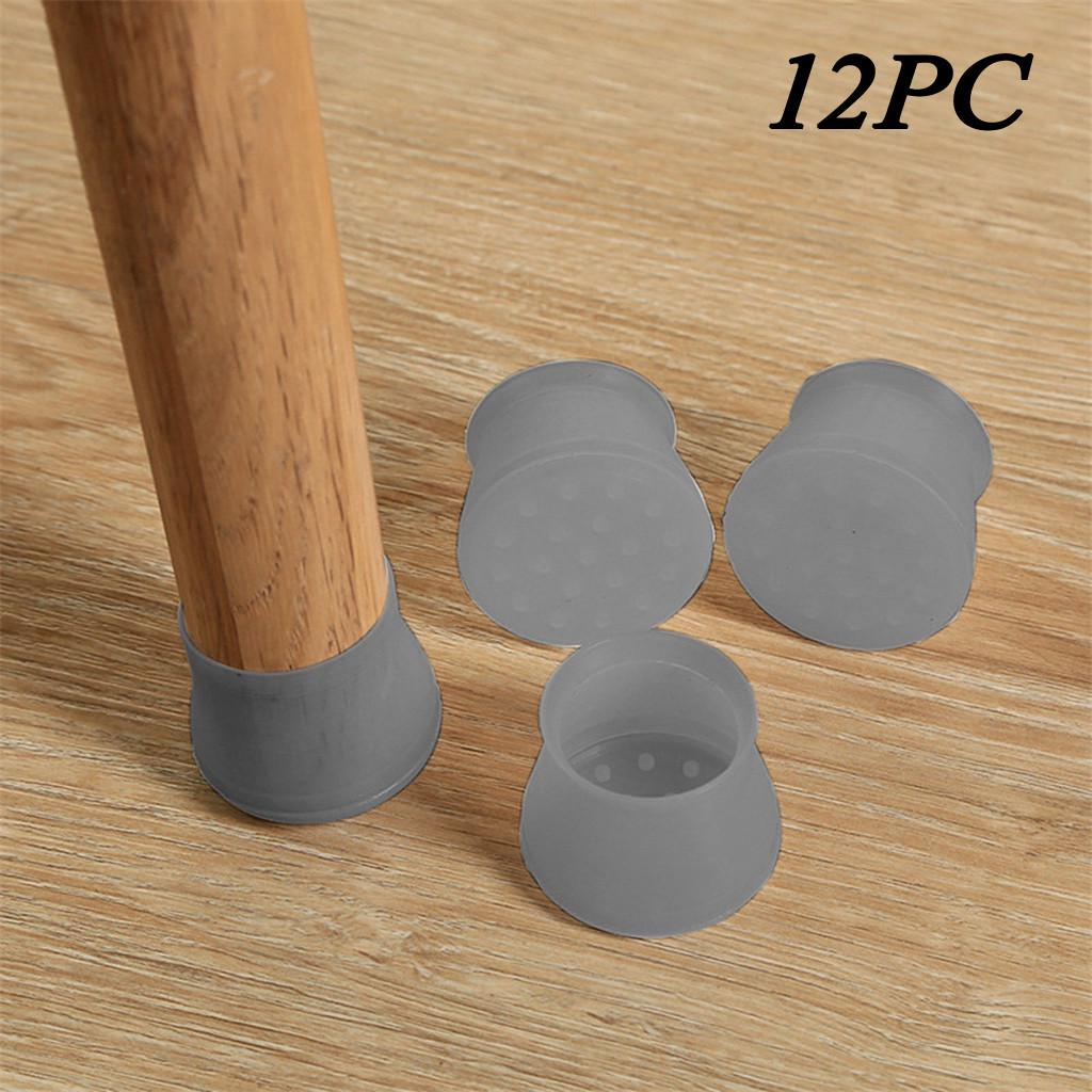 Table Chair Leg Silicone Cap Pad Furniture Table Feet Cover Floor Protector