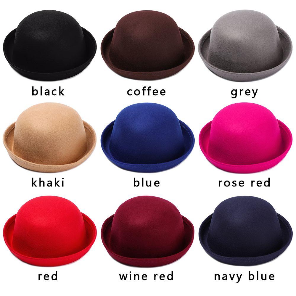 Women Not Deformed Elegant Beanie Cap Felt Hat Floppy Bowler Fedora Beret