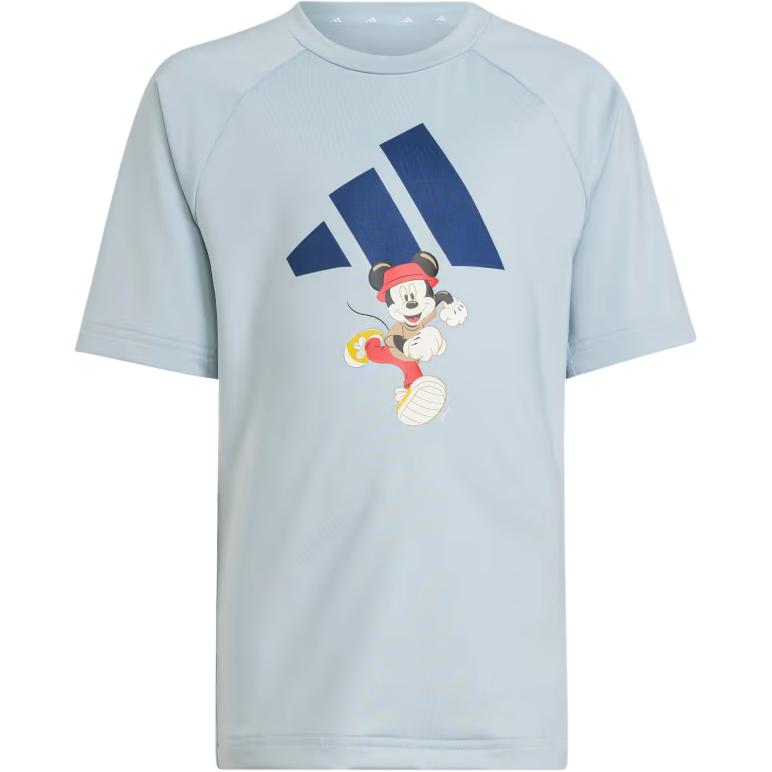 adidas Ležérní sportovní oblečení s potiskem kresleného anime, tričko s kulatým výstřihem a krátkým rukávem, pětipunktové šortky, dětský oblek JF3621