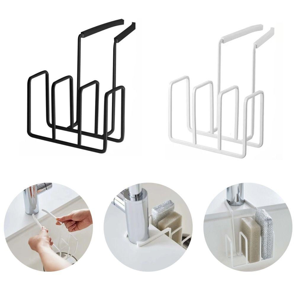 Lattice Organization Kitchen Cleaning Pad Storage Rack Sink Storage Rack  Bathroom Sink