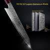 Damascus Knife Kitchen Knife Japanese Style VG10 67 Layers Stainless Steel Knives Ergonomic Handle