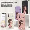 Beliebte PU-Leder-Handyhülle für iPhone Samsung Galaxy Xiaomi Redmi VIVO OPPO HUAWEI Honor Infinix Soft Back Cover Coque