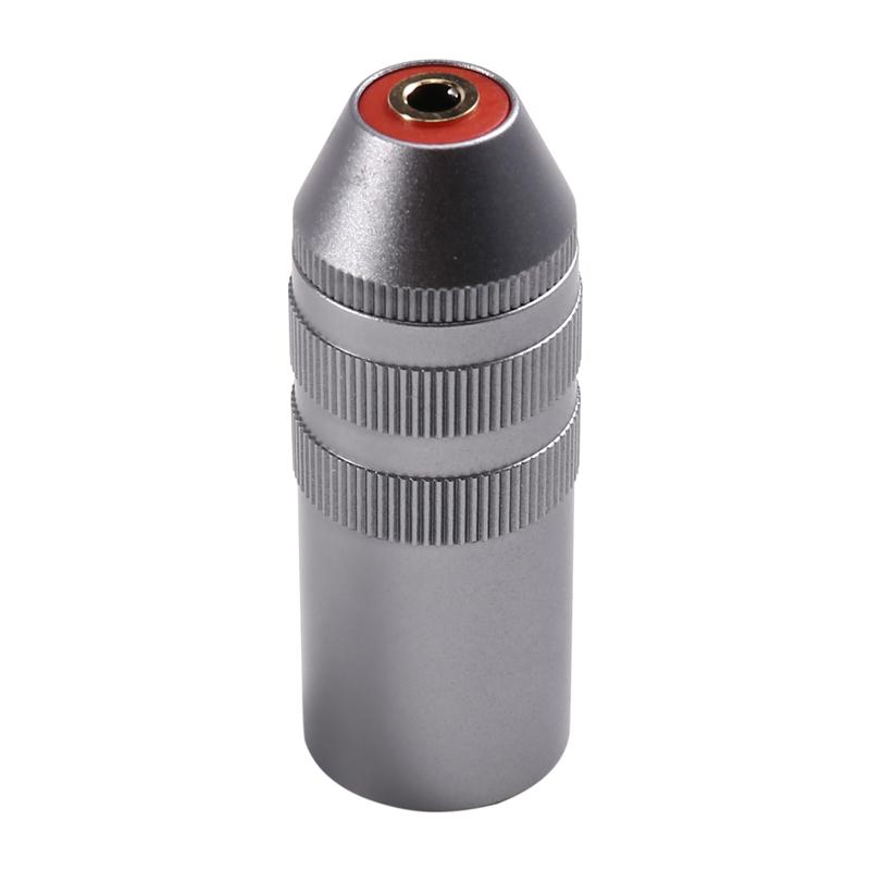 FORW-Premium 4Pin XLR Male To 3.5Mm Balanced Female Audio Adapter For Amplifiers, Microphones