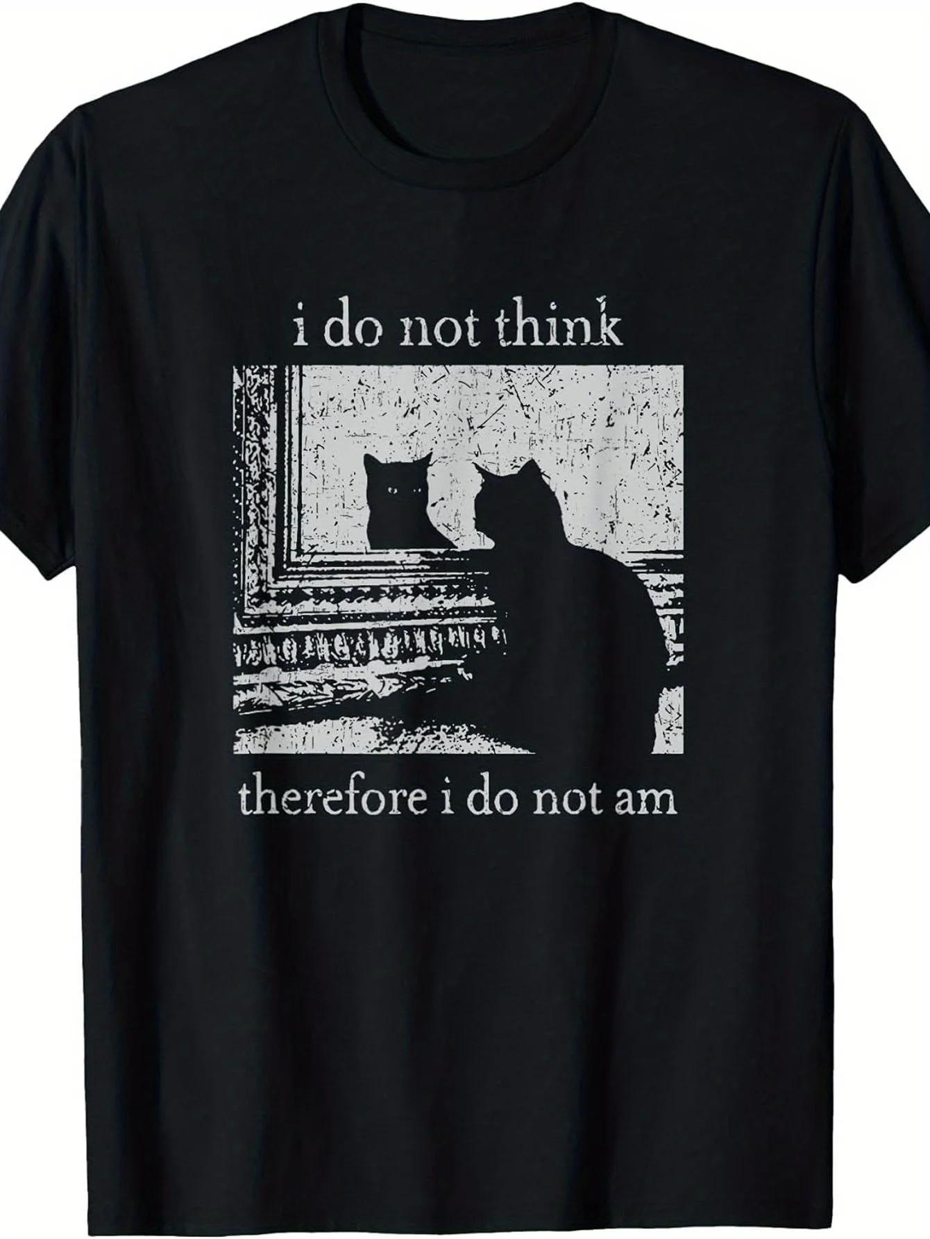 

Korean Meme Prince Hamster Print Short Sleeve Tshirt Black Casual Crew Neck Tee with Funny Quote Y2K Aesthetic Humor WOMEN Top S