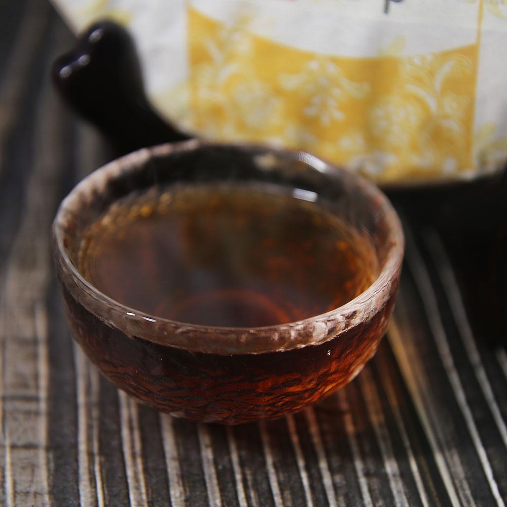 Shuang Tian 2014 Pu Erh "Menghai Puer" moden te Puer 400 g
