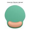 Gradient Logo Wrist Support Mouse Pad - Silicone Ergonomic Wrist Guard for Girls