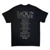AC/DC Unisex Adult Back In Black EU Tour Â´25 Back Print T-Shirt