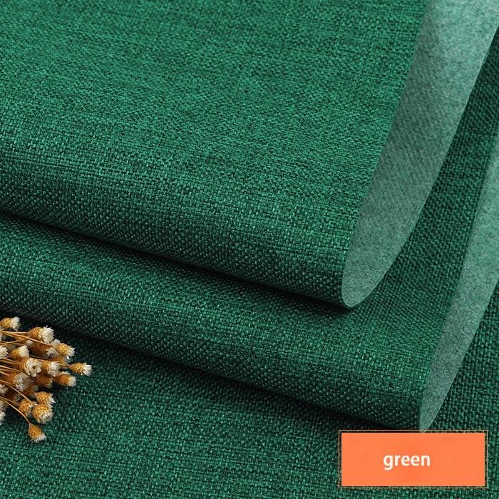 50cmX150cm Cotton Linen Thickened Solid Color Fabric Dustproof Canvas Cloth Sofa Background Cloth Linen Fabric