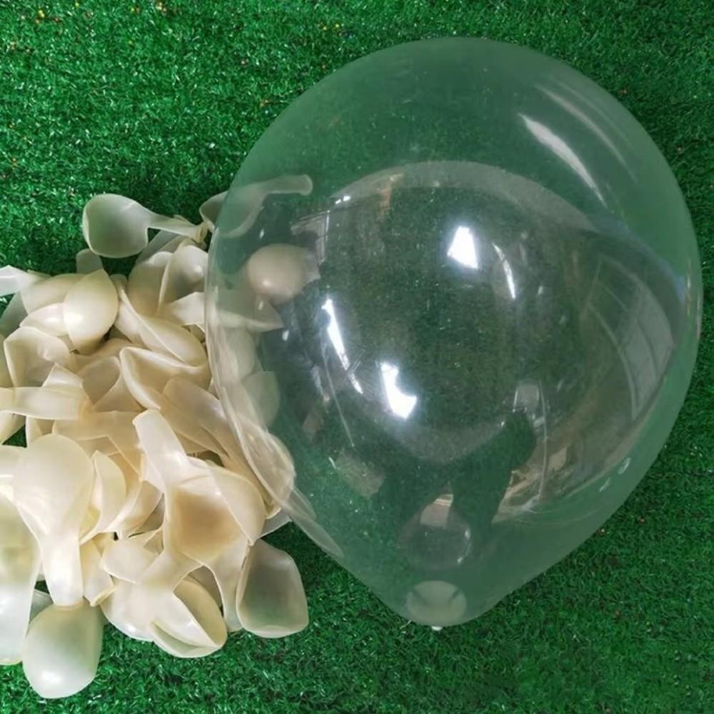 5/10/12/18/36 Inch Clear Balloons Round Helium Globals DIY Latex Balloons  Birthday Party Supplies