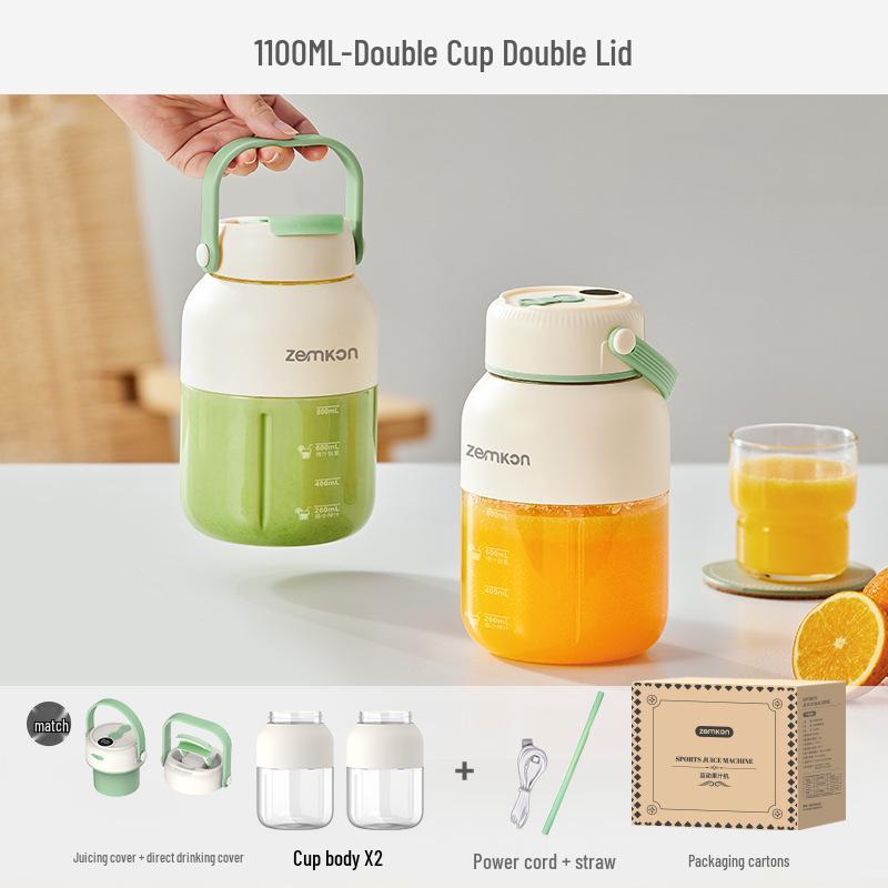 Portable Wireless Multi-Functional Juicer with Type-C Socket