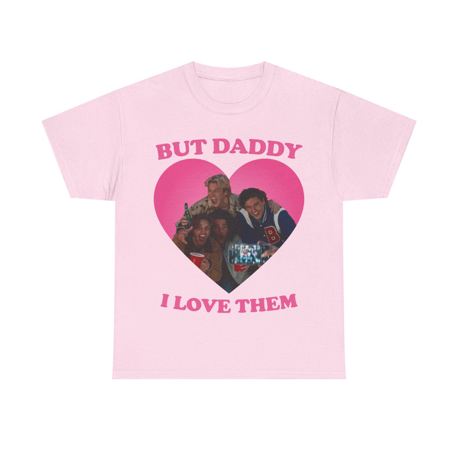 I love them Belmont Cameli Jalen Thomas Brooks Stephen Kalyn Antonio Cipriano pink hearT-Shirt S
