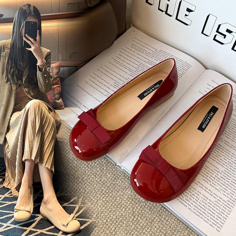 Women's Plus Size Mary Jane Flats: Round Toe, Wide Fit, Sizes 41-43, Sweet Granny Style