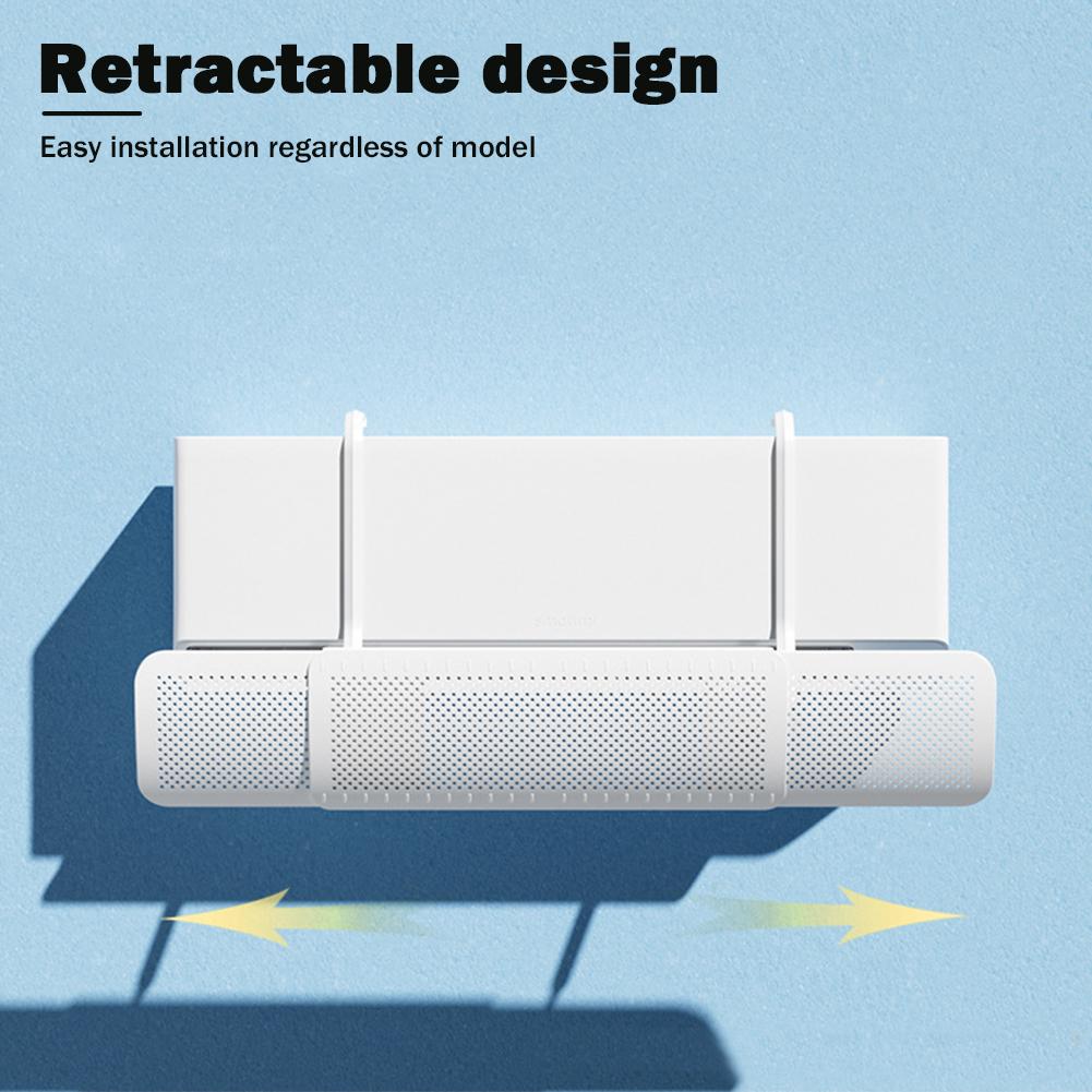 Air Conditioning Baffle Hanging-type Air Conditioner Wind Deflector Adjustable Punch-free Equipment for Household Accessories