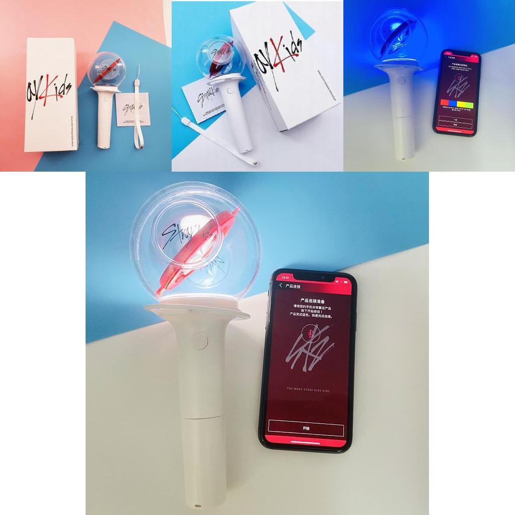 Bastone luminoso fluorescente di supporto per Stray Kids per concerti e feste