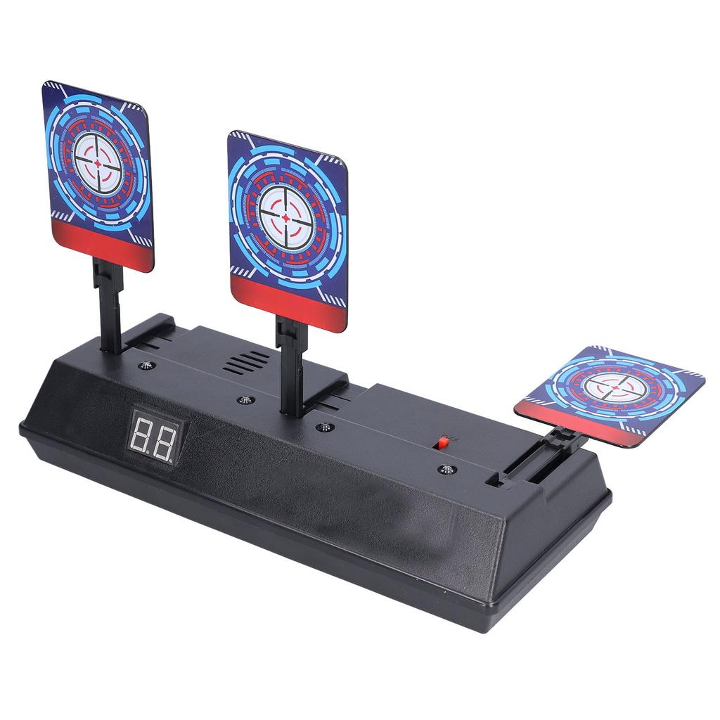 Bersaglio Elettrico Punteggio Reset Automatico Flash Suono LED Attira l'Attenzione dei Bambini Giocattolo Bersaglio Elettrico