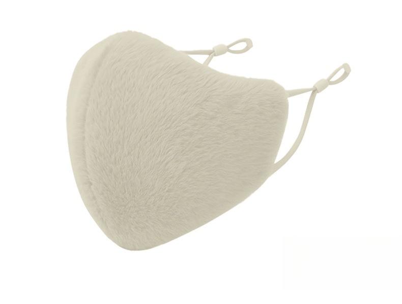 Autumn and Winter Outdoor German Velvet Mask Anti Allergy Electric Vehicle Warm Mask Three Dimensional Design Mask