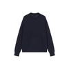 Calvin Klein FW22 Embroidered Logo Crewneck Sweater Men Sweater Navy 40JM331-CEF