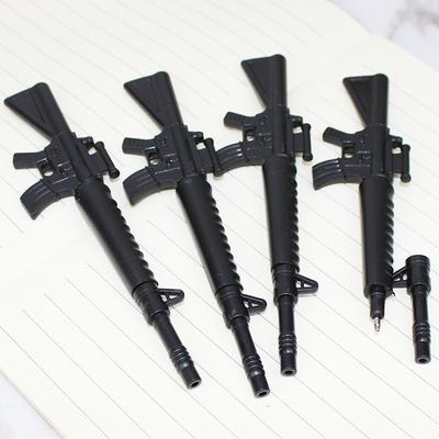 3Pcs Cute Funny Kawaii Pens Canetas Rollerball Pen School Supplies Papelaria Creative Gun Shape Gel Pen Stationery