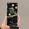 Hülle für Samsung Galaxy S26 S25 Edge S24 S23 Ultra S20 Plus S21 Note 20 Ultra 10 S22 FE Handyhülle Van Gogh Sternennacht