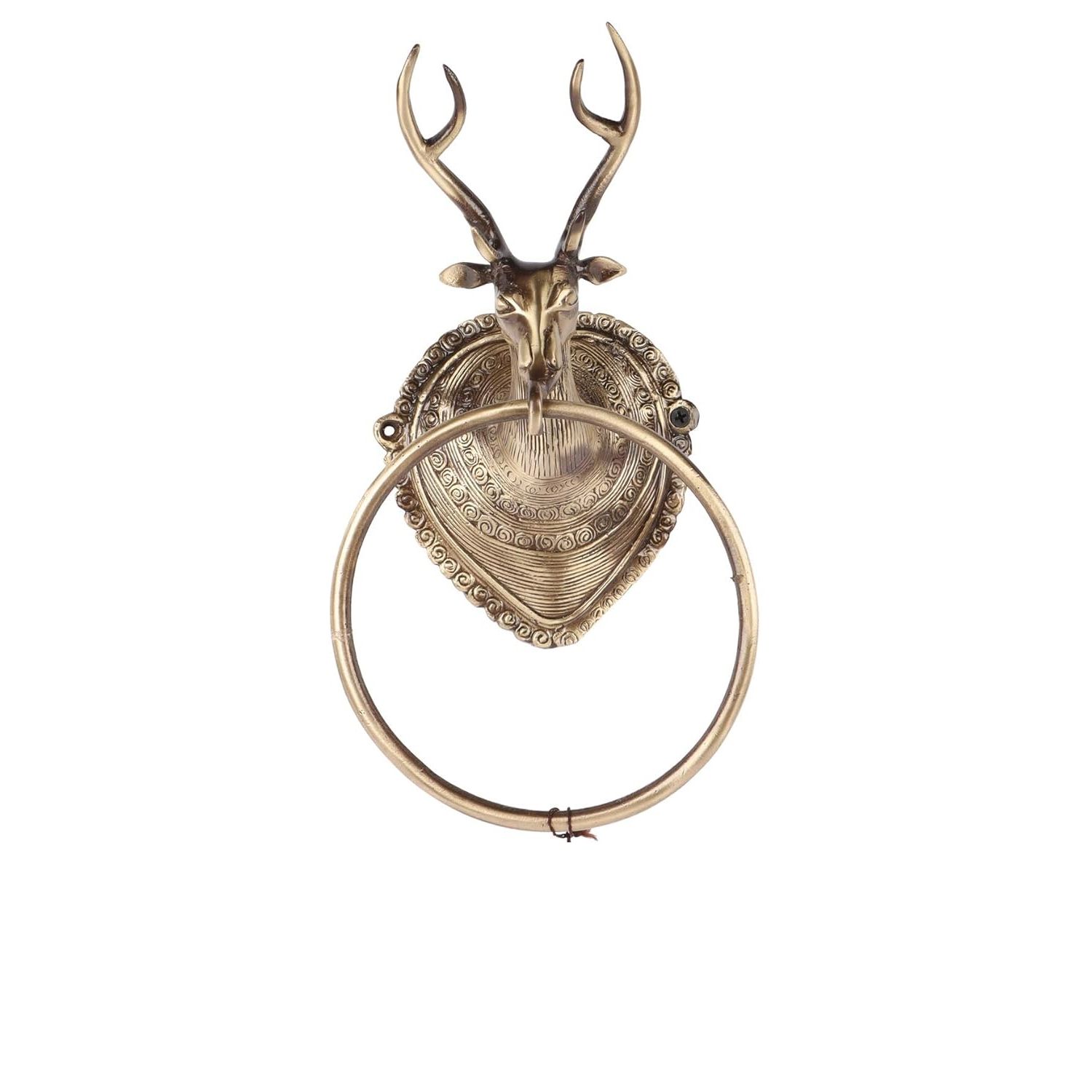 

Вешалка для полотенец Royal Stag Design Brass, Аксессуары для ванной комнаты, Держатель для кухонного полотенца