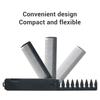 2pcs Compact Size Folding Pocket Combs Folding Design Texture Comb Wide Tooth Comb  For Travel
