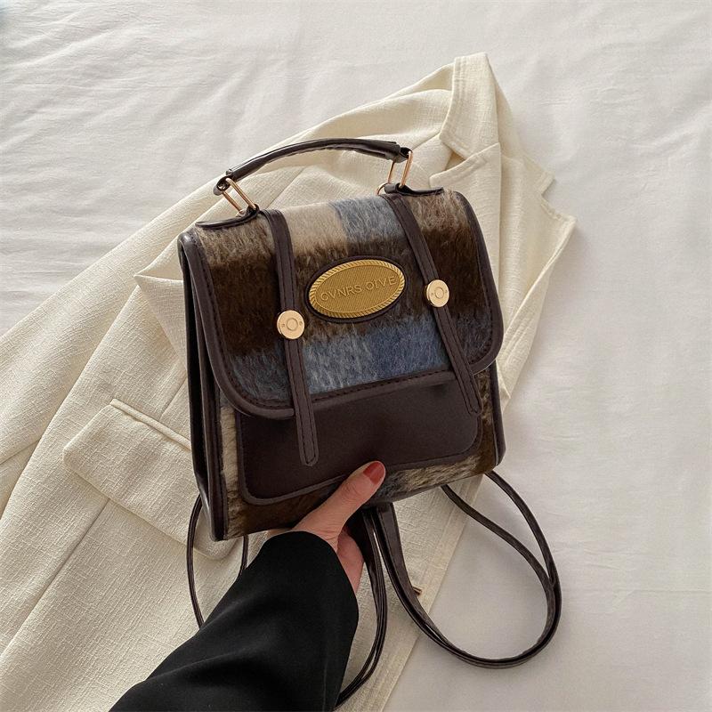 Rucsac de Nișă Trend Stil Nou pentru Femei În Moda de Iarnă Rucsac Mic Casual Rucsac Casual de Călătorie