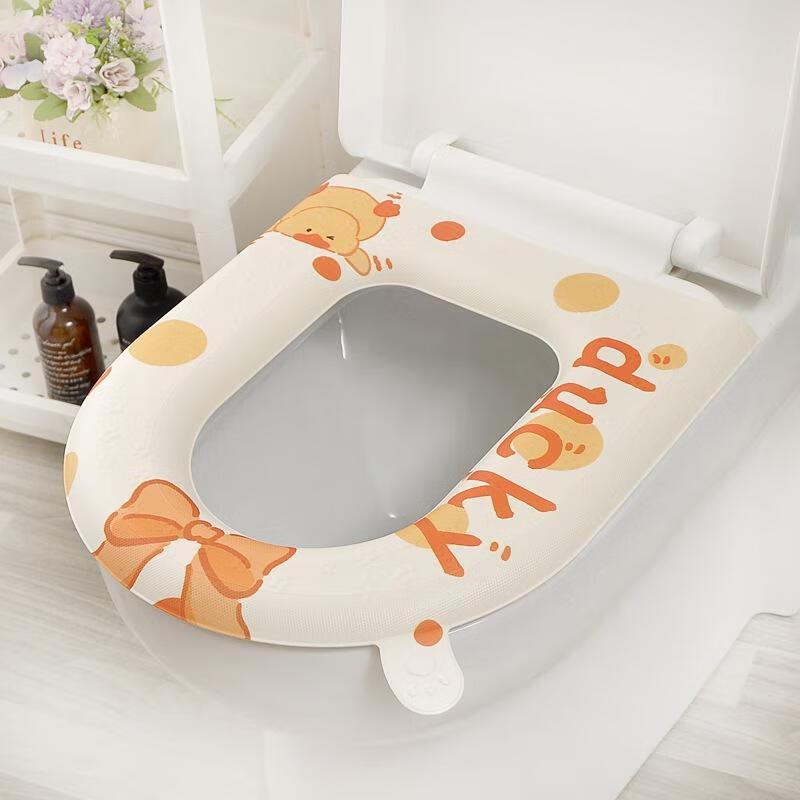 JINGRUIXIANG Waterproof Printed EVA Toilet Seat Mat