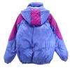 Columbia 90s Old Down jacket 18/20 Blue purple Outdoor Youth Size Kid's Used