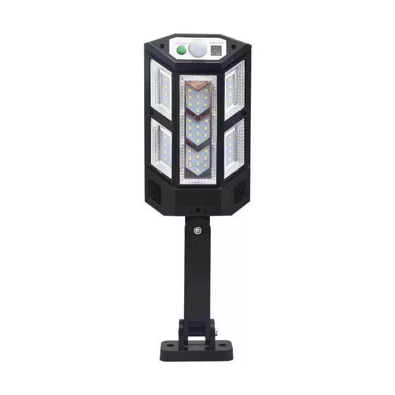 New Solar-Powered Outdoor Street Light with Remote-Controlled Motion Sensor