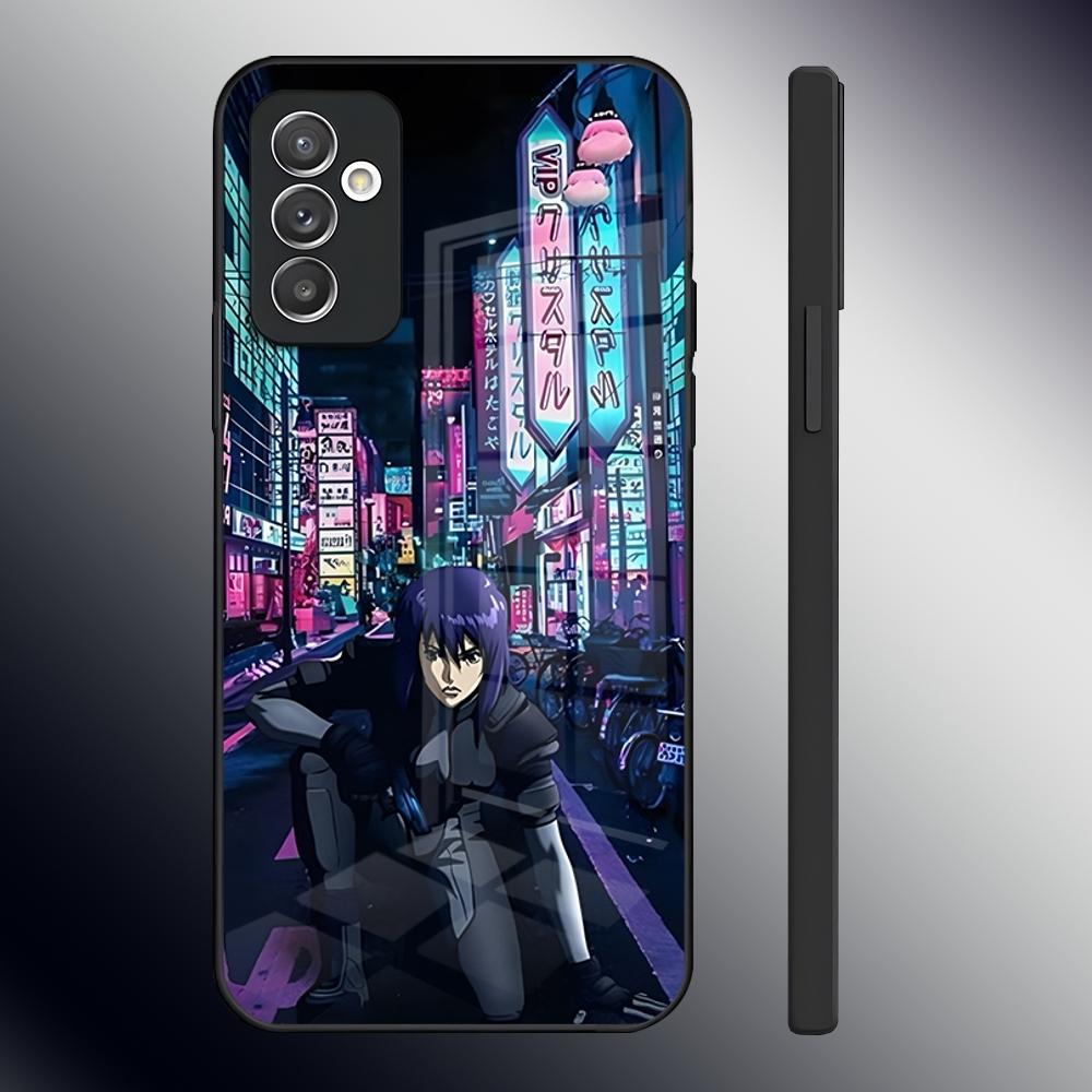 Anime G-Ghost In The Shell Phone Case For Samsung S26 S24 Ultra S23 S22 S21 Fe S25 Plus A54 A34 A24 A53 A13 A16 Glass Cover