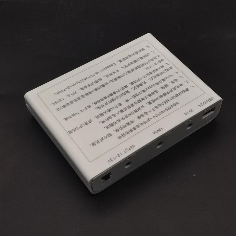 USB 5V 9V 12V Ausgang 6x 18650 Akku UPS Powerbank Box für Tablets CCTV Kameras LED Lautsprecher Router Handy