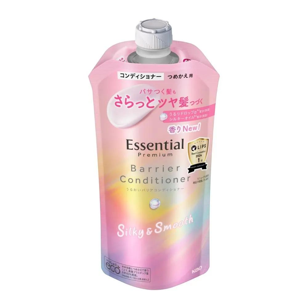 Essential Premium Barrier Conditioner Silky Smooth Refill 340ml Set of 4