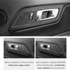 Betterhumz For Ford Mustang 2015-2023 Car Interior Door Pull Handle Switch Panel Made of Alcantara Trim Sticker Deco Accessories