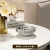 Annual Fruit Plate Living Room Coffee Table Household Light Luxury High-End Exquisite Fruit Plate Crystal Fruit Basin Snack Plate