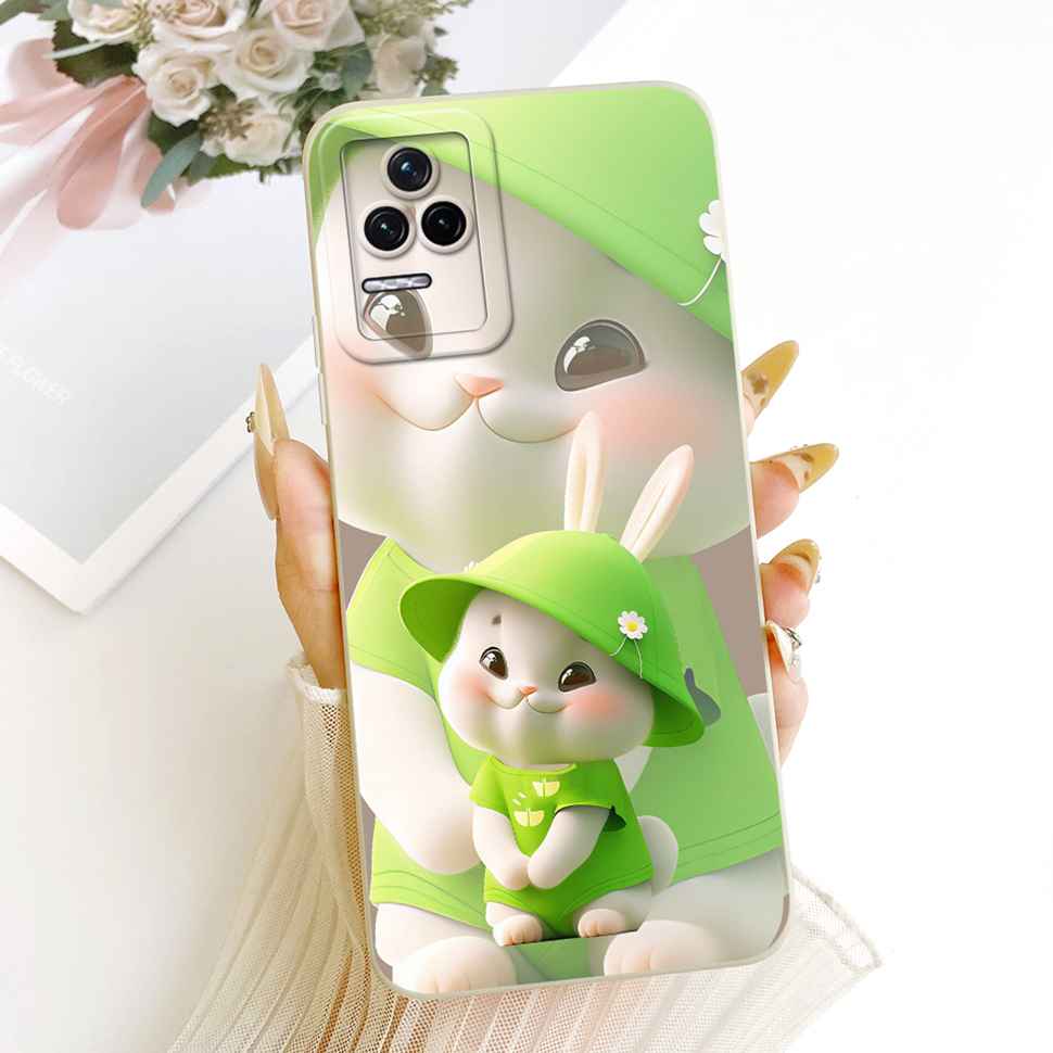 For Redmi K40S Case Cute Cartoon Popular Pattern Silicone Back Cover For Redmi K 40S k40s Phone Protection Cases Fundas