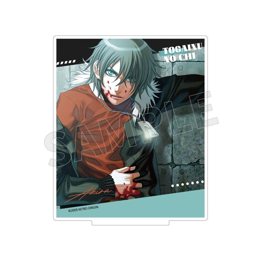 Togainu no Chi | Набор: Значок и Акриловая Фигурка-Подставка и Настенный Свиток