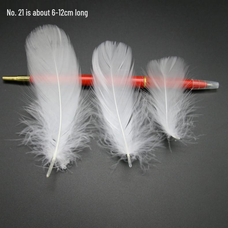 White Feathers for DIY Handmade Clothing & Jewelry Accessories