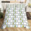 Honeycomb Soft Duvet Cover Set Pink Geometry 3D Printed Beding Set Polyester Col Style Double Quen King Comfortable Quilt Cover For Young Boys Adult