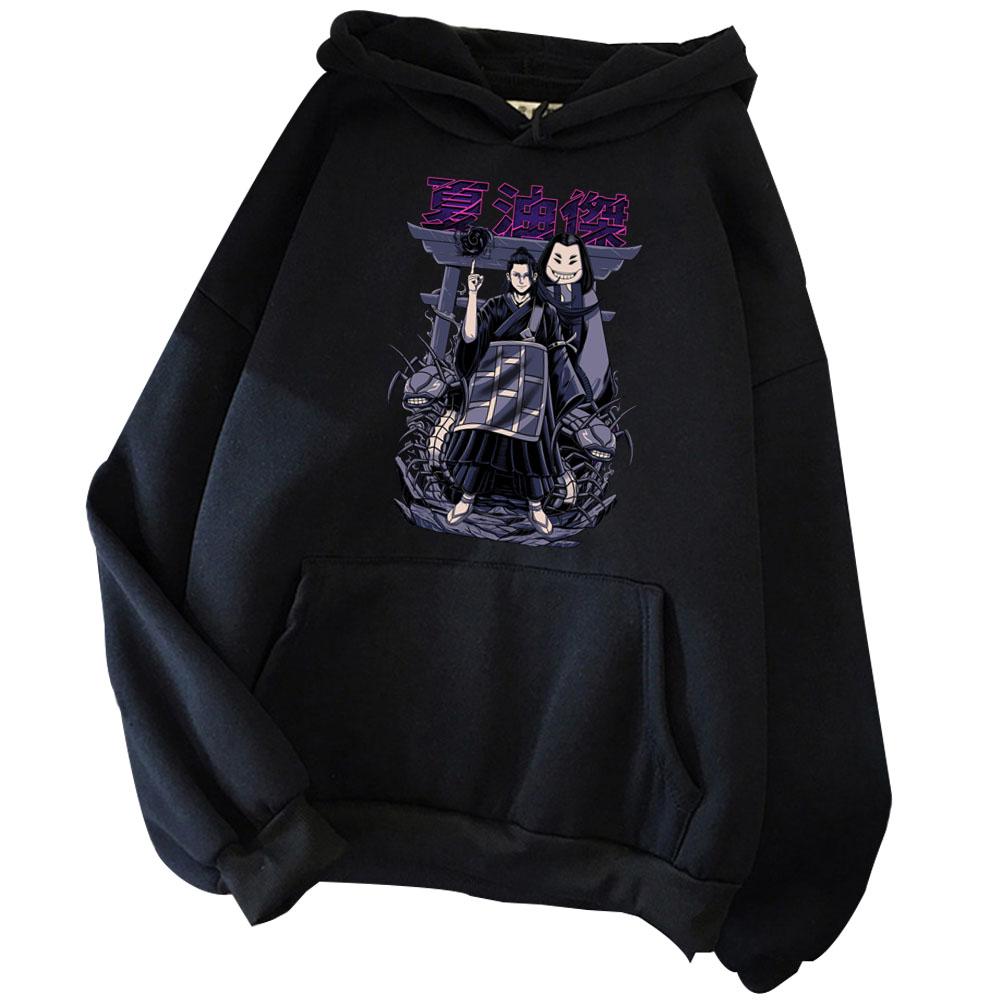 Jujutsu Kaisen Suguru Geto Graphic Printed Hoodies Vintage Oversized Hooded Hip Hop Long Sleeves Cotton Hoodie Men Women Clothes