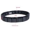 Black and White Ceramic Magnetic Men’s Bracelet - Christmas Gift