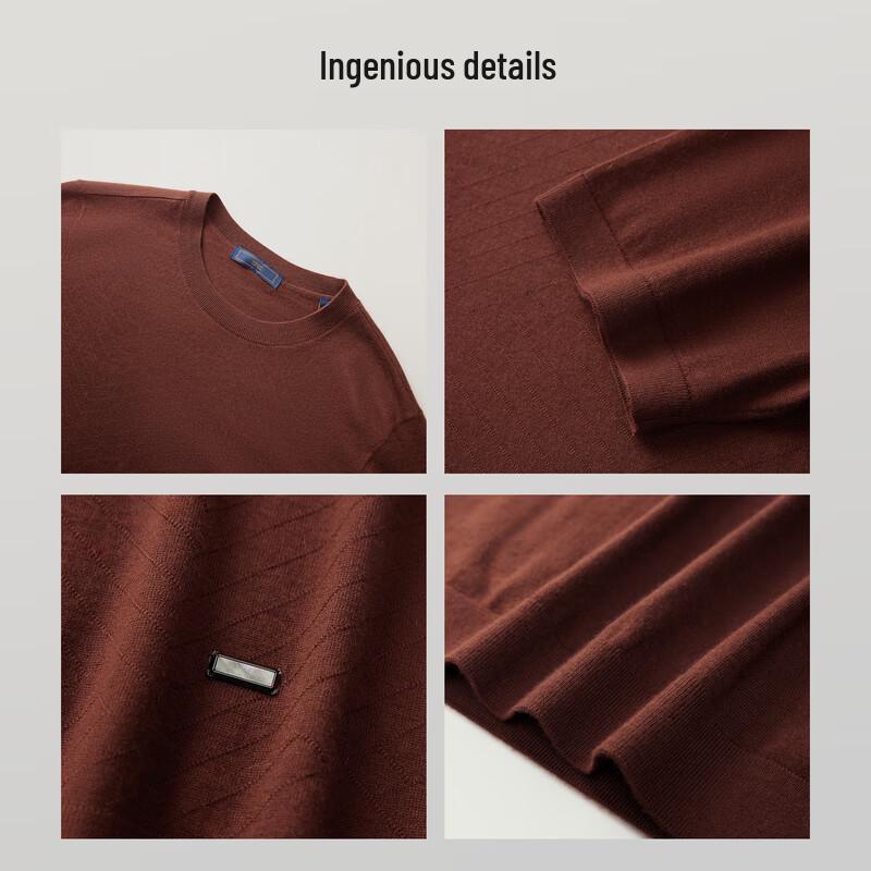 EMZ Erdos Men's 100% Cashmere Sweater