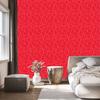 Wallpaper Geometric pattern red, subtle detail 50x1000