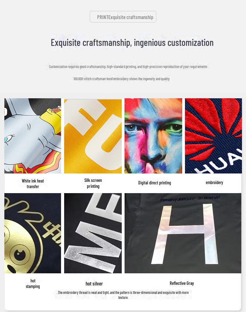 350g Unisex Stand Collar Zipper Sweatshirt - Thin, Solid Color, Drop Shoulder with Custom Logo Print for Spring & Autumn