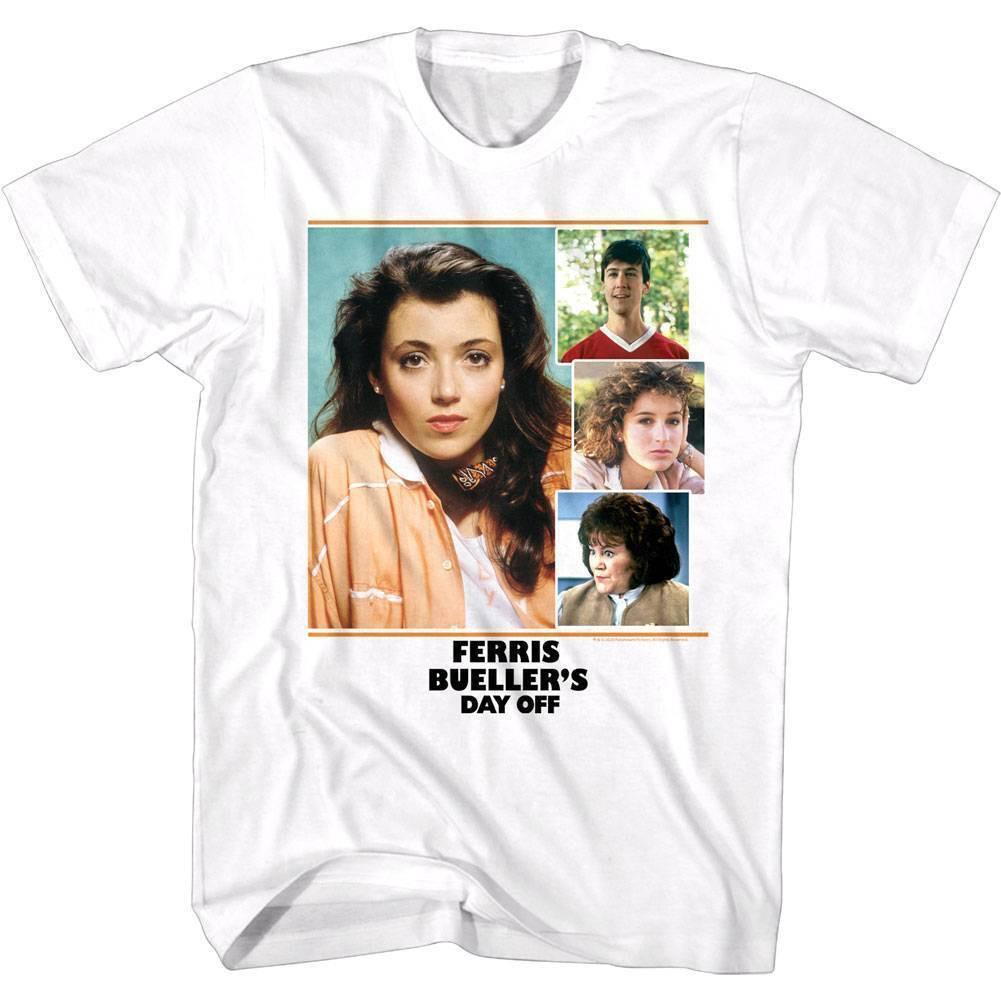 Ferris Bueller Cast Collage Men T Shirt XL